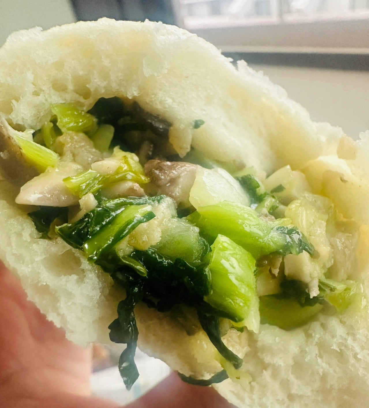 香菇青菜包（2個）