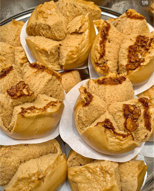 红糖开花馒头(２個)