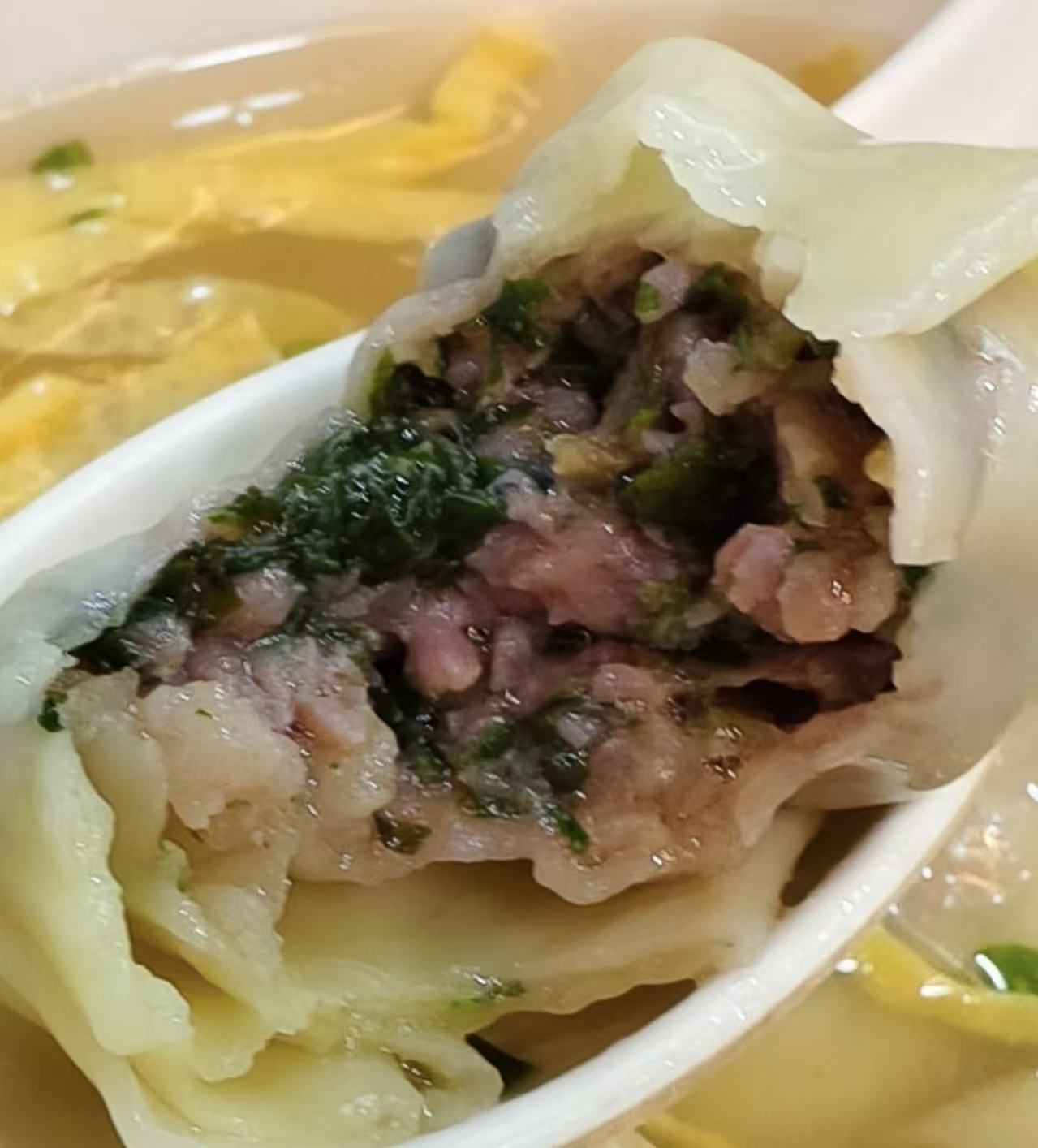 苋菜鲜肉馄饨10个